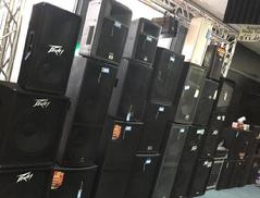 Peavey, yamaha, presonus, mixer, amp, power, powered, speakers, equalizer, compressor, feedback, eliminator, basket, driver, 